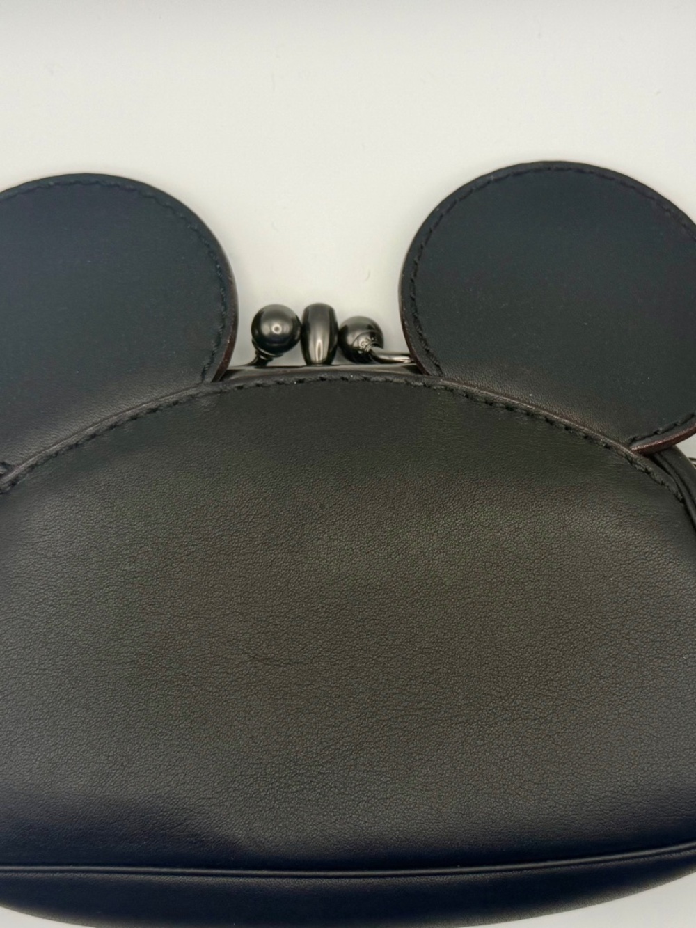 Coach X Minnie Mouse Ears Kisslock Wristlet